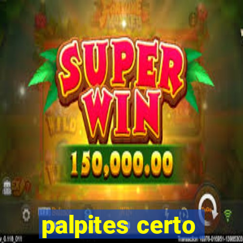 palpites certo